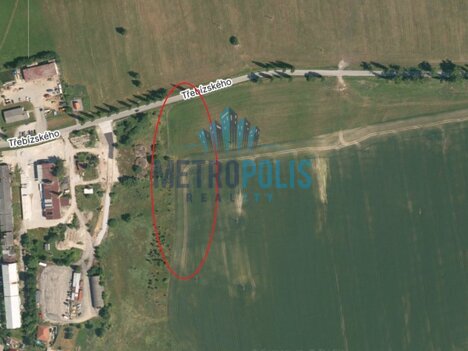 Prodej pozemku – trvalý travní porost 1597m², (Trhové Sviny)
